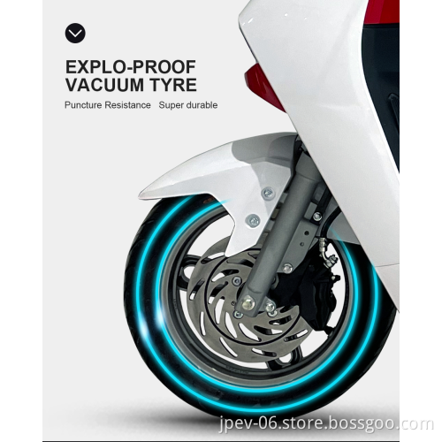 Jinpeng Go Plus Scooter elettrico Range a lunga distanza 72 V 30 AH Batteria di litio moto elettrico Adolescenza